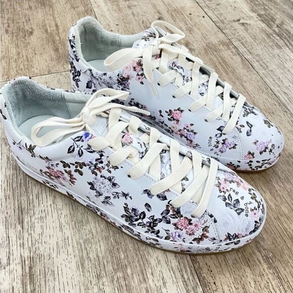 Rag & Bone RB1 Low Sneakers In Garden Floral - Picture 3 of 4